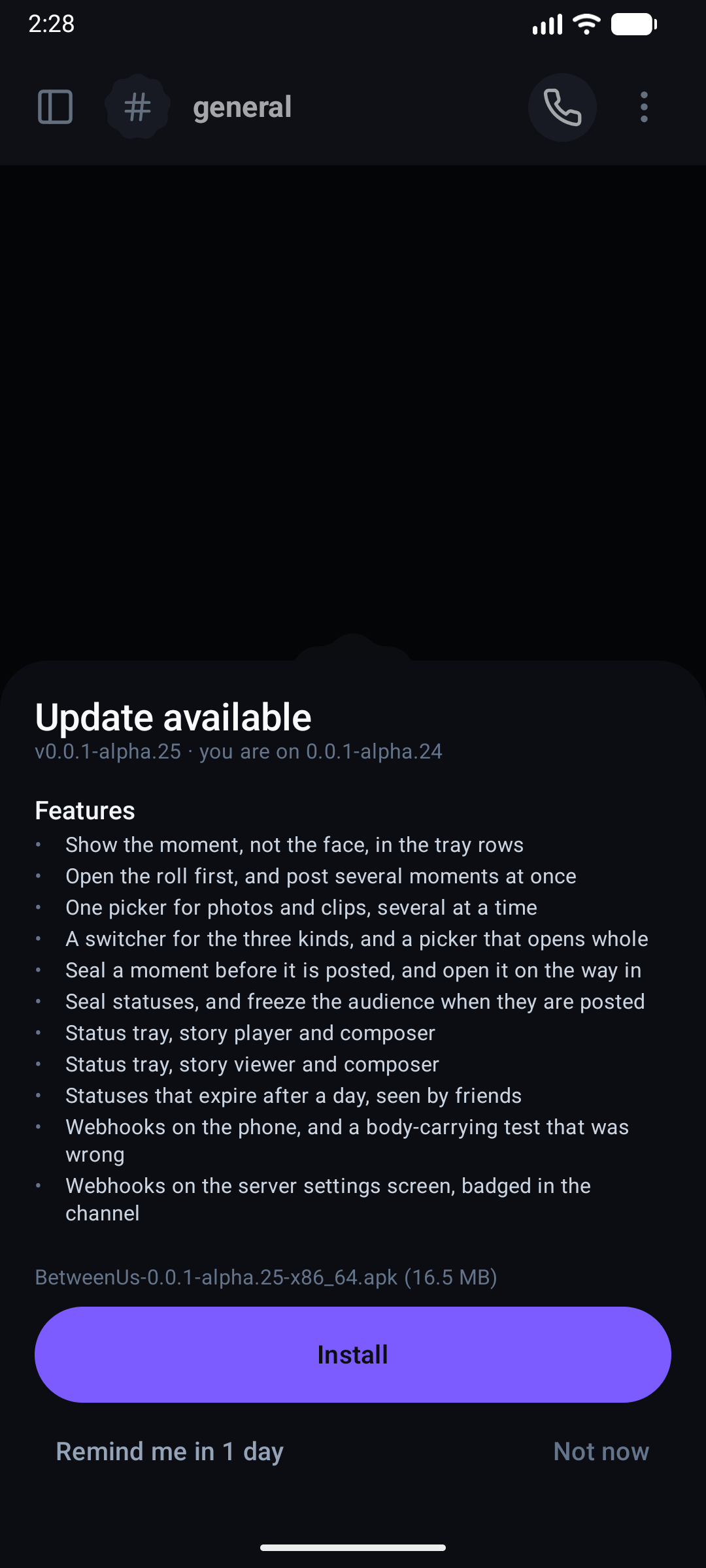 In-App APK Auto-Updater